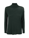 Stefano Mortari Turtleneck Long Sleeve T-shirt In Green