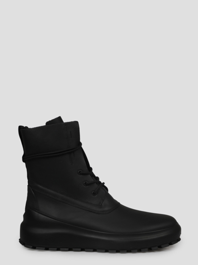 Stone Island Shadow Project S012f Duck Boot In Black
