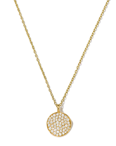 IPPOLITA SMALL FLOWER PENDANT NECKLACE IN 18K GOLD WITH DIAMONDS