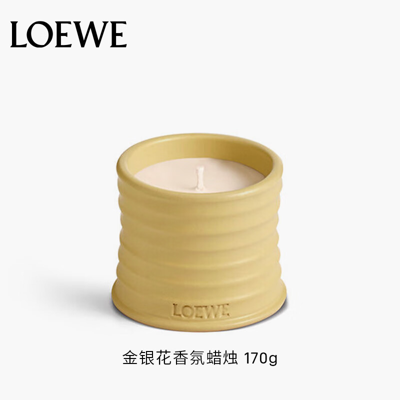 Loewe 罗意威金银花香味小号香薰蜡烛 In Neutrals