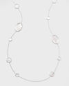 IPPOLITA OVAL STATION NECKLACE IN STERLING SILVER