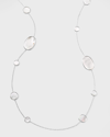 Ippolita Women's Polished Rock Candy Sterling Silver & Mother-of-pearl Station Necklace In Mother Of Pearl