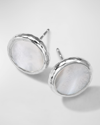 Ippolita Women's Polished Rock Candy Sterling Silver & Mother-of-pearl Small Stud Earrings In Mother Of Pearl