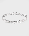 IPPOLITA ALL-OVER STONE BANGLE IN STERLING SILVER