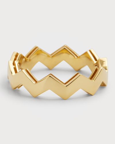 Roberto Coin 18k Yellow Gold Zig Zag Ring