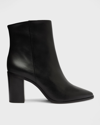 SCHUTZ MAEVE ZIP ANKLE BOOTS