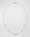 LANA SOLO CLUSTER OMBRE NECKLACE WITH DIAMONDS