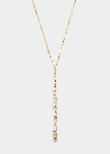 Ippolita Long Pave Squiggle Stick Pendant In 18k Gold With Diamonds