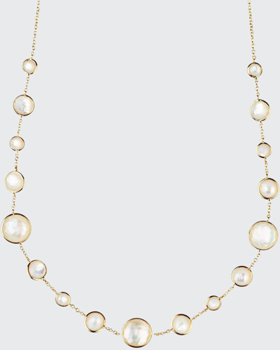 Ippolita 18k Lollitini Short Necklace In Mother Of Pearl