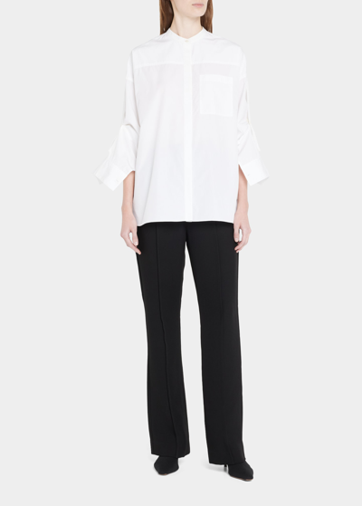 3.1 Phillip Lim / フィリップ リム Button-front Shirt W/ Ties In White