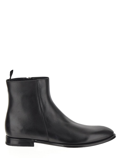 Dolce & Gabbana Sicily Ankle Boots In Black