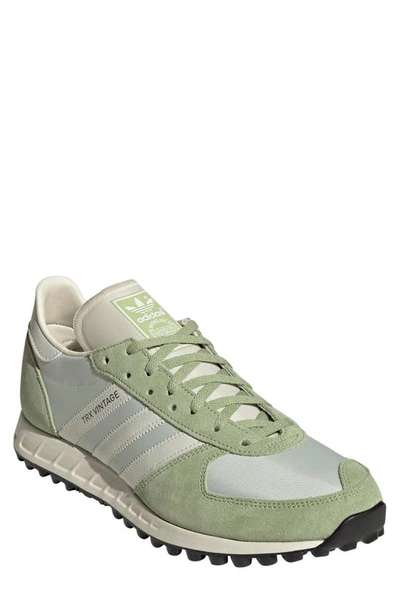 Adidas Originals Trx Vintage Sneaker In Magic Lime/white Tint/linen Green