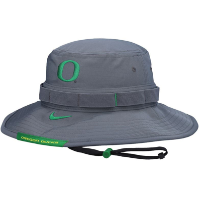 Nike Gray Oregon Ducks Performance Boonie Bucket Hat In Grey