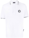 PLEIN SPORT LOGO-PATCH SHORT-SLEEVE POLO SHIRT