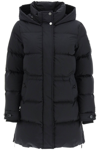 Woolrich Alsea Hooded Down Parka In Black