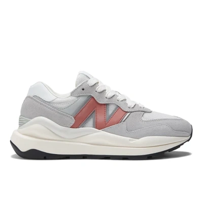 New Balance Women's 57/40 In Grey/red/white