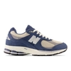New Balance 2002r Trainers In Blue/beige/grey
