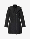 Mackage Kay Quilted Regular-fit Shell-down Hooded Coat In Black