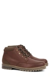 Barbour Fenton Moc Toe Boot In Teak