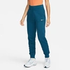 Nike Women's Sportswear Phoenix Fleece High-waisted Jogger Sweatpants In Valerian Blue/sail