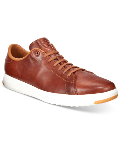 Cole Haan Men's Grandpro Tennis Sneaker In Woodbury Handstain