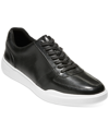 Cole Haan Men's Grand Crosscourt Modern Perf Sneaker Men's Shoes In Black /white Btm