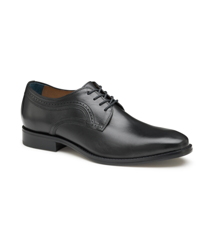 Johnston & Murphy Men's Danridge Plain Toe Dress Shoes In Black