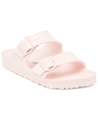 Birkenstock Women's Arizona Essentials Eva Two-strap Sandals From Finish Line In Pink
