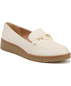 Lifestride Optimist Slip-on Loafers In Vanilla Faux Leather