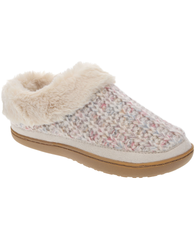 Izod Women's Celia Knit Clogs In Ivory