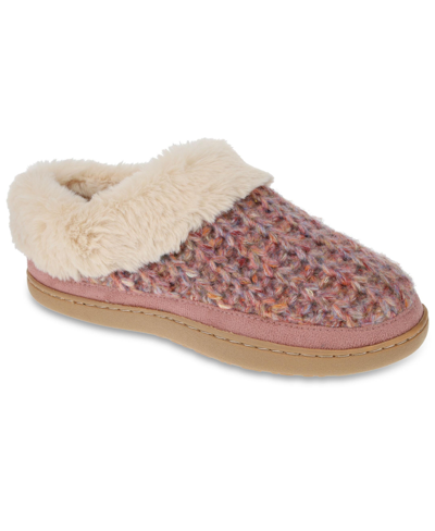 Izod Women's Celia Knit Clogs In Pink-multi