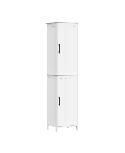 Riverridge Home Monroe 2-door Tall Cabinet In White