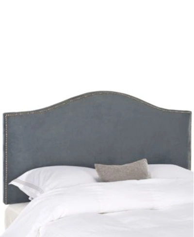 Safavieh Joliet Upholstered Headboards Quick Ship In Grey Chevron