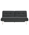 Relax A Lounger Myra Convertible Sofa In Pepper