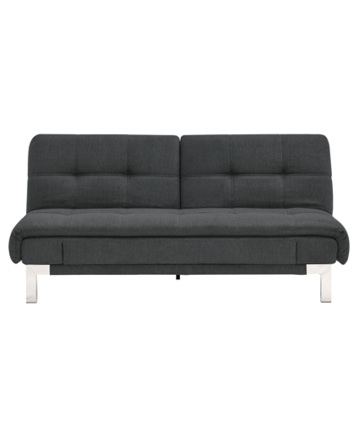 Relax A Lounger Myra Convertible Sofa In Pepper
