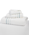 Hotel Collection Ultimate Micro Cotton Borderline 30" X 56" Bath Towel, Created For Macy's Bedding In Green