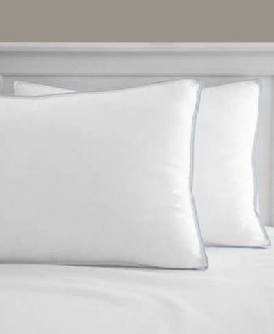 Sensorgel Cool Fusion Firm Density Bed Pillow With Cooling Gel Beads Created For Macys In White