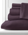 Southshore Fine Linens Vilano 21" Extra Deep Pocket 6-pc. Sheet Set, Full In Purple
