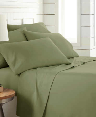 Southshore Fine Linens Vilano 21" Extra Deep Pocket 4-piece Sheet Set, Twin In Sage Green