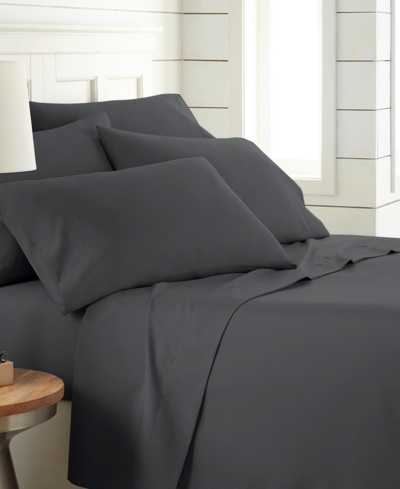 Southshore Fine Linens Vilano 21" Extra Deep Pocket 4-piece Sheet Set, Twin In Slate Gray