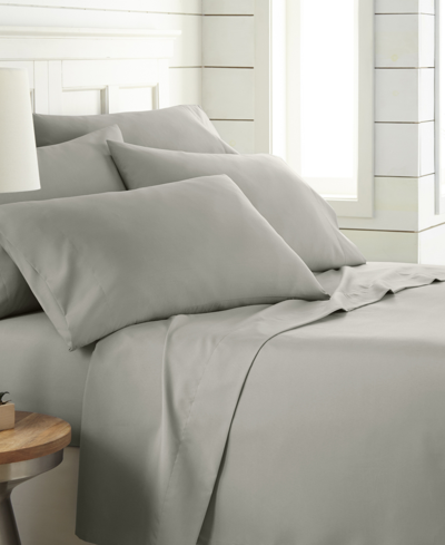 Southshore Fine Linens Vilano 21" Extra Deep Pocket 4-piece Sheet Set, Twin In Steel Gray