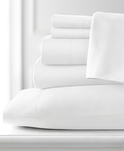 Southshore Fine Linens Vilano 21" Extra Deep Pocket 6-piece Sheet Set, Queen In Bright White