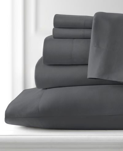 Southshore Fine Linens Vilano 21" Extra Deep Pocket 6-pc. Sheet Set, Queen In Slate Gray