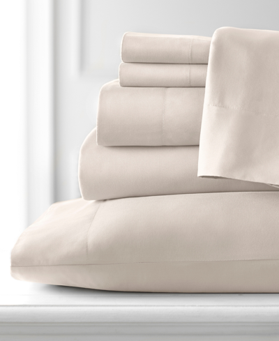 Southshore Fine Linens Vilano 21" Extra Deep Pocket 6-pc. Sheet Set, King In Bone