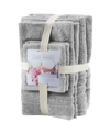 CLEAN SPACES NURTURE MICROBIAL RESISTANT 6-PC. BATH TOWEL SET, 30" X 54"