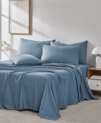 Southshore Fine Linens Vilano 21" Extra Deep Pocket 6-piece Sheet Set, California King In Coronet Blue