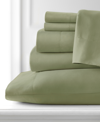 Southshore Fine Linens Vilano 21" Extra Deep Pocket 6-pc. Sheet Set, Queen In Sage Green