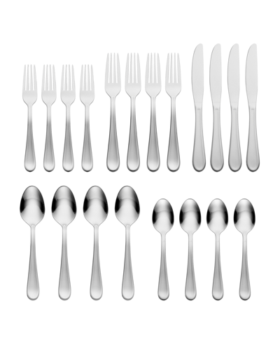 Hampton Forge Clark 18/0 Stainless Steel 20 Piece Set, Service For 4 In Metallic And Stainless
