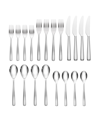 Hampton Forge Ella Satin Fade 20 Piece Set, Service For 4 In Metallic And Stainless