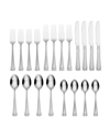 Hampton Forge Evansville Frosted 20 Piece Set, Service For 4 In Metallic And Stainless
